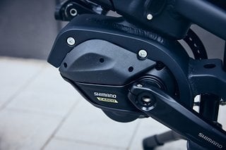 Der verbaute Shimano EP600 CRG verfügt über 85 Nm Drehmoment.