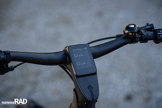 Klar strukturiert: Das neue E+ Cockpit mit RideDash Evo 2.0, RideControl Ergo 4 Remote und Go 2 Button.