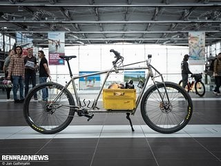 Konstantin Drust wollte ein Lastenrad für Waldausflüge mit seinem Hund und baute sich ein passendes.