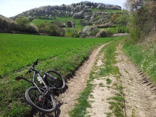 Bike mit Löwenburgruine.jpg