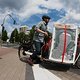 Das Fahrrad als Transportmittel: Auch im Logistiksektor sollen, wenn es nach der EU-Kommission geht, zukünftig weniger Autos durch unsere Städte rollen.