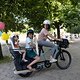 Cargobike - the simple joy of riding a bicycle ... with two kids, four balloons and one baguette in the back.